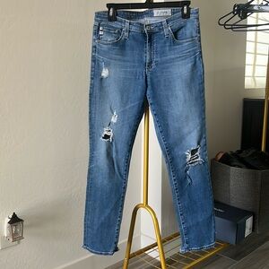AG denim jeans in a size 29R 26.5” inseam